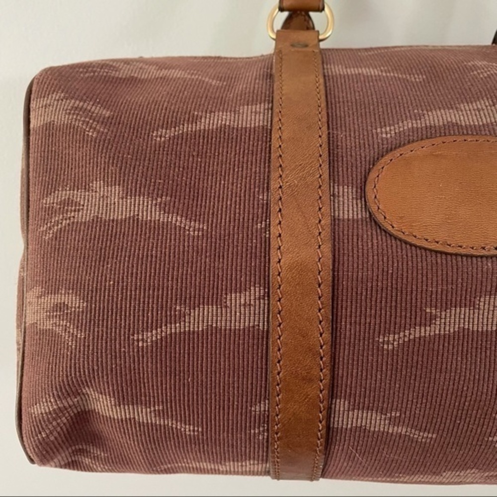 Longchamp Vintage Canvas Mini Duffel